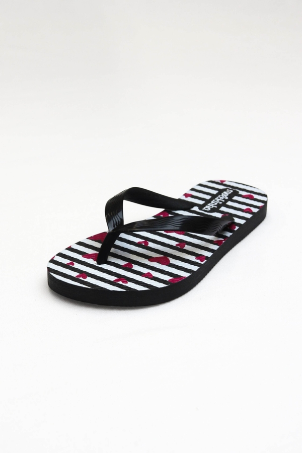 Chinelo Feminino Infantil Corações do Verão - Molekinha