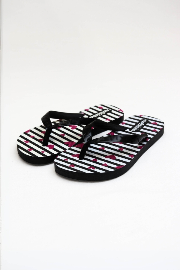 Chinelo Feminino Infantil Corações do Verão - Molekinha