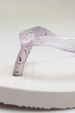 Chinelo Feminino Infantil Pés No Glitter - Molekinha