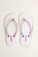 Chinelo Feminino Infantil Pés No Glitter - Molekinha