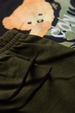 Conjunto Masculino Preto Urso