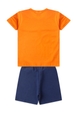 Conjunto Masculino Laranja Mundo