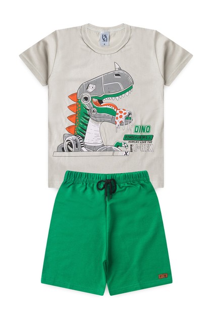 Conjunto Masculino Super T-Rex