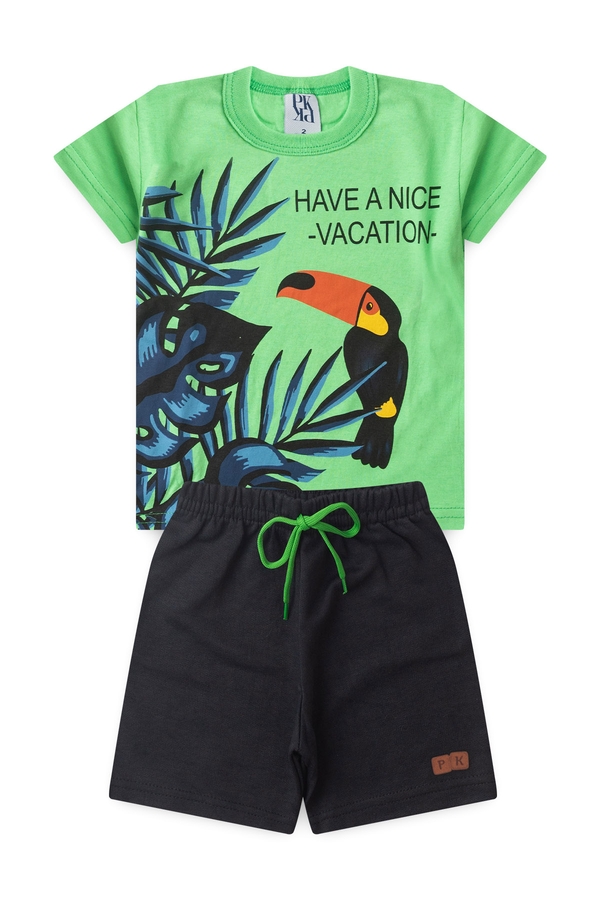 Conjunto Masculino Infantil Vacation