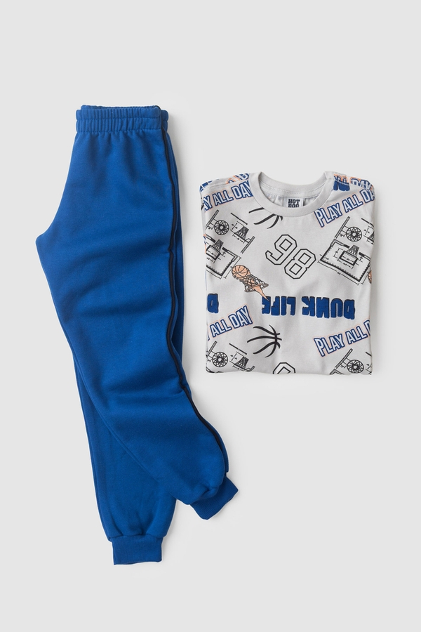 Conjunto Masculino Infantil Jogos de Basquete