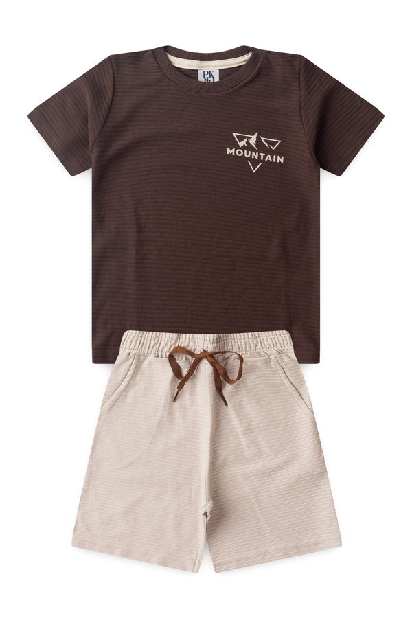 Conjunto Masculino Infantil Subir A Montanha