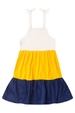 Vestido Feminino Infantil Cores do Verão