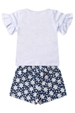 Conjunto Feminino Infantil Beleza Das Flores