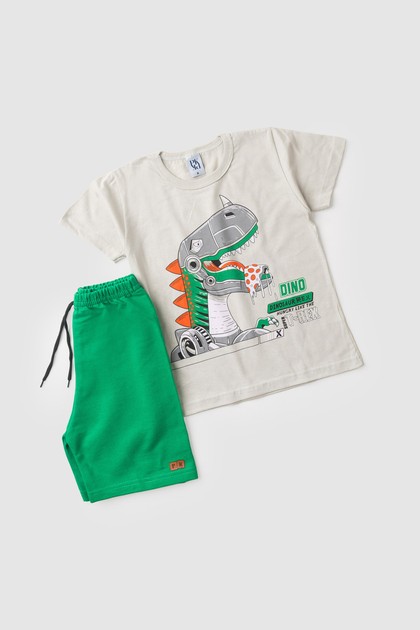 Conjunto Masculino Super T-Rex