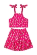 Conjunto Feminino Infantil Verão Tropical