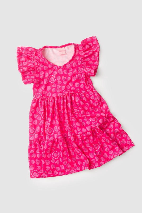 Vestido Feminino Infantil Forma Doce