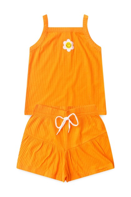 Conjunto Feminino Infantil Verão Vibrante
