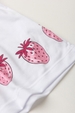 Conjunto Infantil Feminino Morangos Brilhantes
