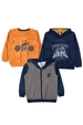 Kit Sortido 3 Casaco - Jaqueta Infantil Masculino Avulso