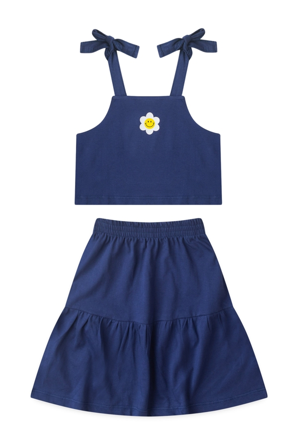 Conjunto Feminino Infantil Céu da Margarida