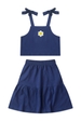 Conjunto Feminino Infantil Céu da Margarida