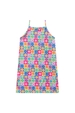 Salopete Infantil Feminina Brincando com As Cores