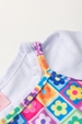 Salopete Infantil Feminina Brincando com As Cores