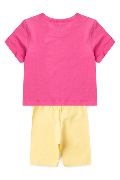 Conjunto Infantil Feminino Magali Junina - Turma da Mônica