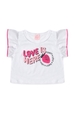 Conjunto Infantil Feminino Amor de Morangos