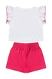 Conjunto Infantil Feminino Amor de Morangos