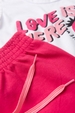 Conjunto Infantil Feminino Amor de Morangos