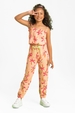 Conjunto Infantil Feminino Coqueiros Vibrantes