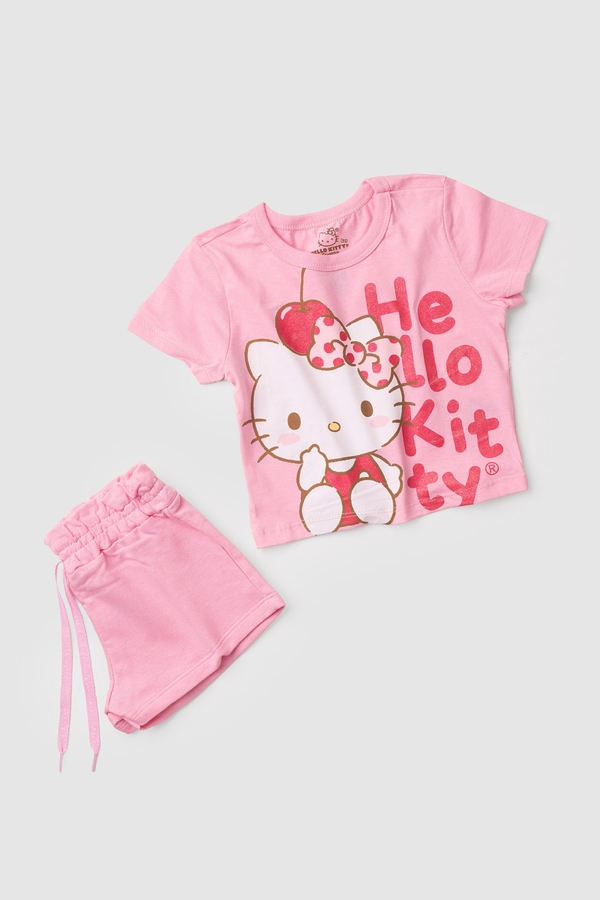 Conjunto Feminino Infantil Doce Frutinha - Hello Kitty