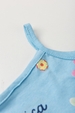 Vestido Feminino Infantil Cheiro de Rosa - Turma da Mônica