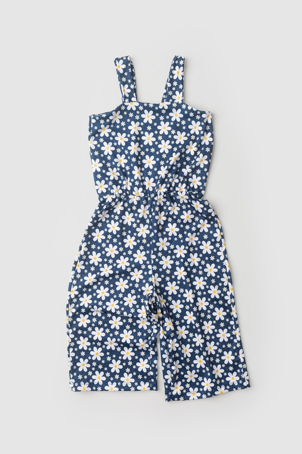 Macaquinho Feminino Infantil Jardim Das Margaridas