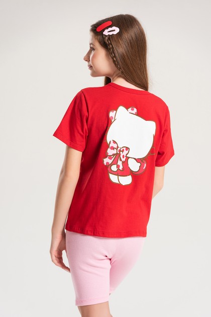 Conjunto Feminino Infantil Doce e Delicada - Hello Kitty