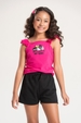 Conjunto Feminino Infantil Grandes Amigos - Hello Kitty