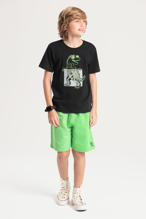 Conjunto Masculino Infantil Interativo Dino X Factor