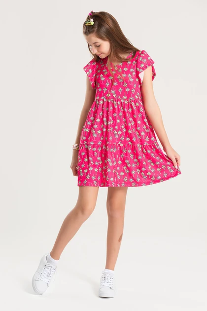 Vestido Feminino Infantil Leveza da Maresia