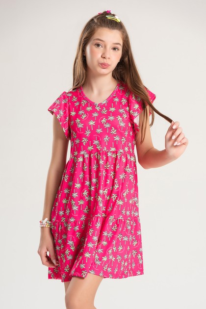 Vestido Feminino Infantil Leveza da Maresia
