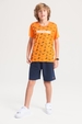 Conjunto Masculino Laranja Roar Some