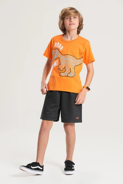 Conjunto Masculino Infantil Roar Some