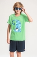 Conjunto Masculino Infantil Blue Tiger