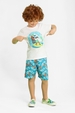 Conjunto Infantil Masculino Tigre Surfista