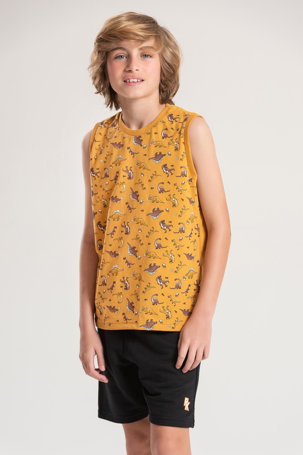 Conjunto Masculino Infantil Mini Dinos