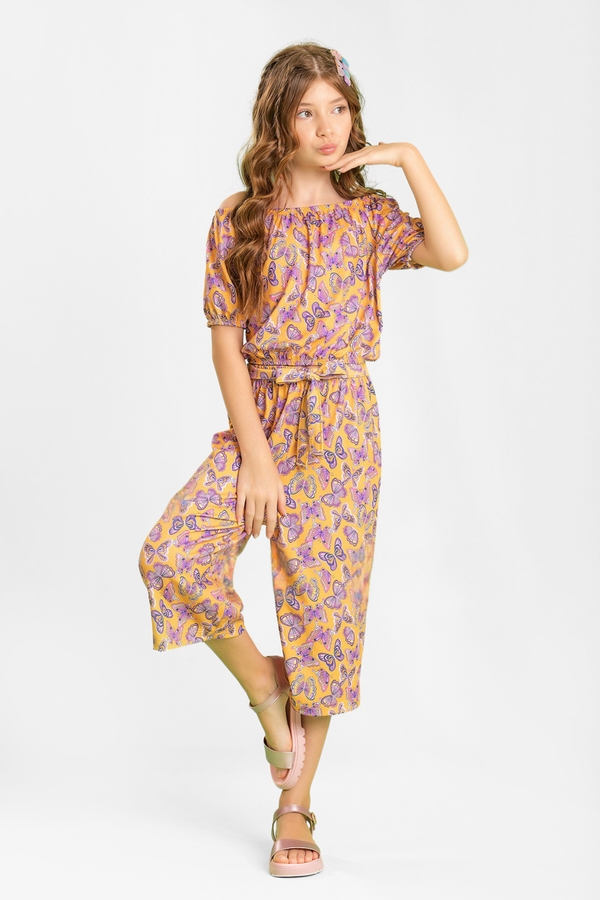 Conjunto Infantil Feminino Ciganinha Borboleta