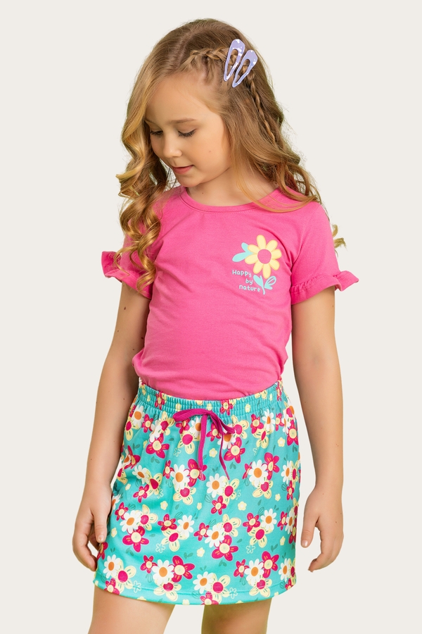 Conjunto Infantil Feminino Happy By Nature