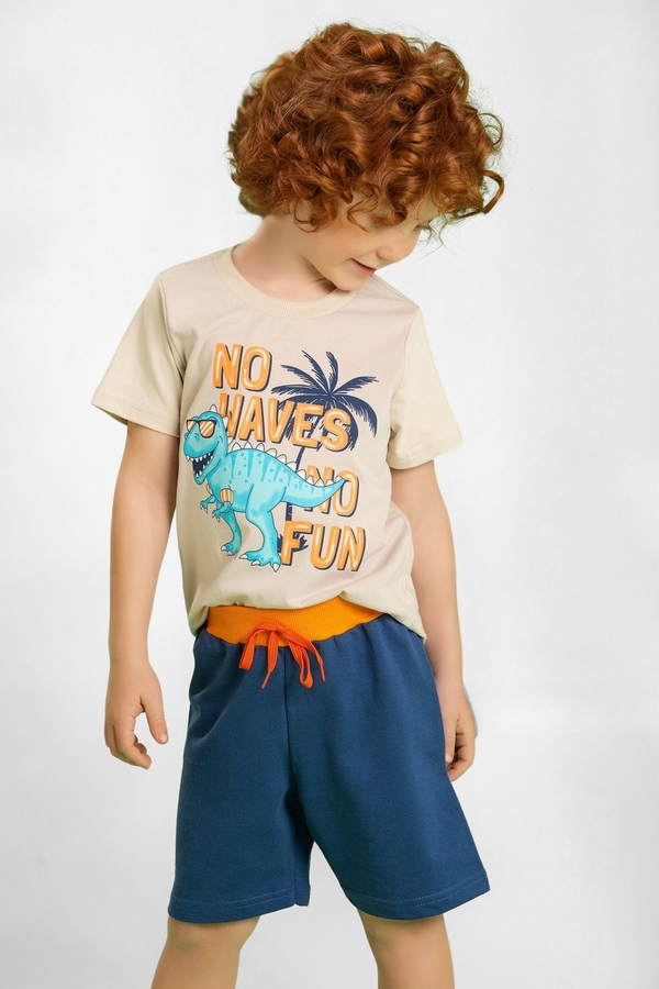 Conjunto Infantil Masculino No Waves No Fun