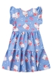 Vestido Feminino Infantil Doce Cereja - Hello Kitty