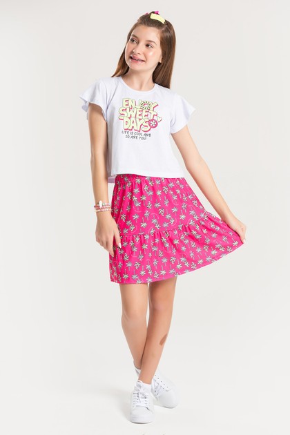 Conjunto Feminino Infantil Dias Doces