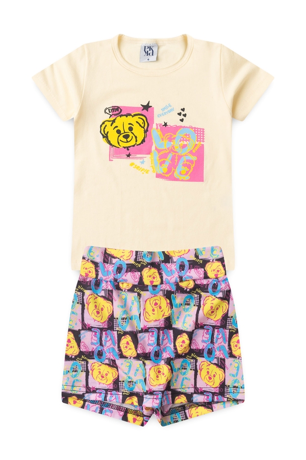 Conjunto Feminino Infantil Fofura de Pelúcia