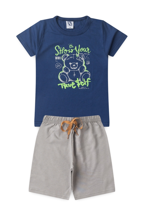 Conjunto Infantil Masculino Estilo do Teddy