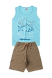 Conjunto Infantil Masculino Amigos do Oceano