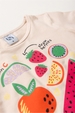 Conjunto Feminino Infantil Vitamina Das Frutas
