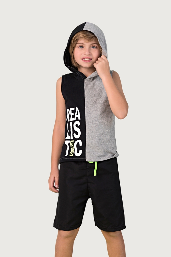 Conjunto Masculino Infantil Realistic